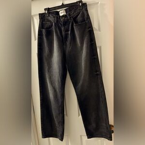 BDG High Rise Wide Leg Cowboy Jeans